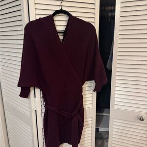 Sweet Love Deep Purple Knit Dress